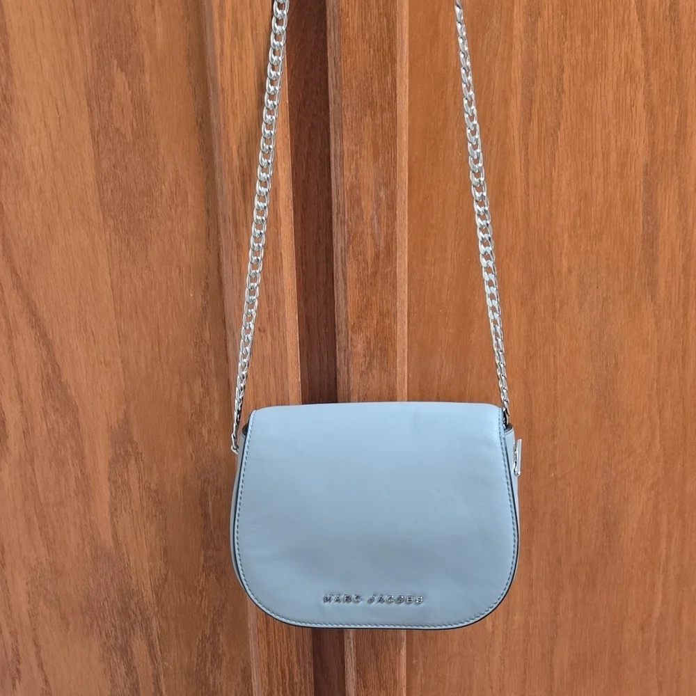 Marc Jacobs Silver Crossbody Bag